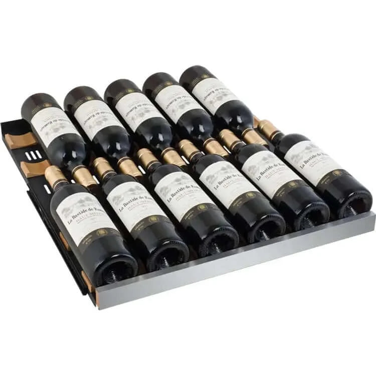 Allavino Reserva Series 163 Bottle 71" Tall Single Zone Left Hinge Stainless Steel Wine Refrigerator
