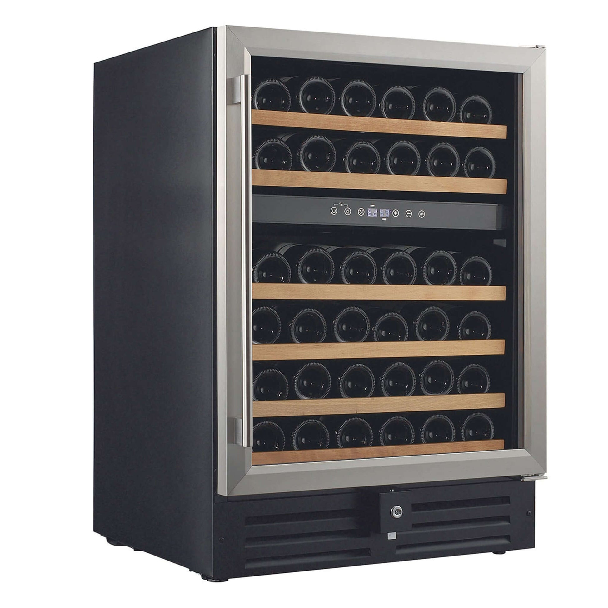 Smith & Hanks 46 Bottle Dual Zone Under Counter Wine Cooler