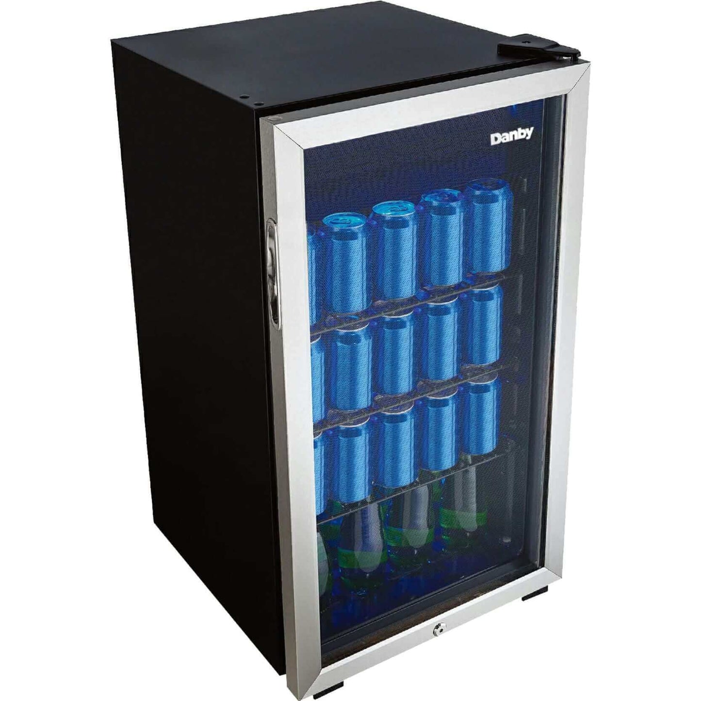 Danby 3.1 cu. ft. Free-Standing Beverage Center in Stainless Steel