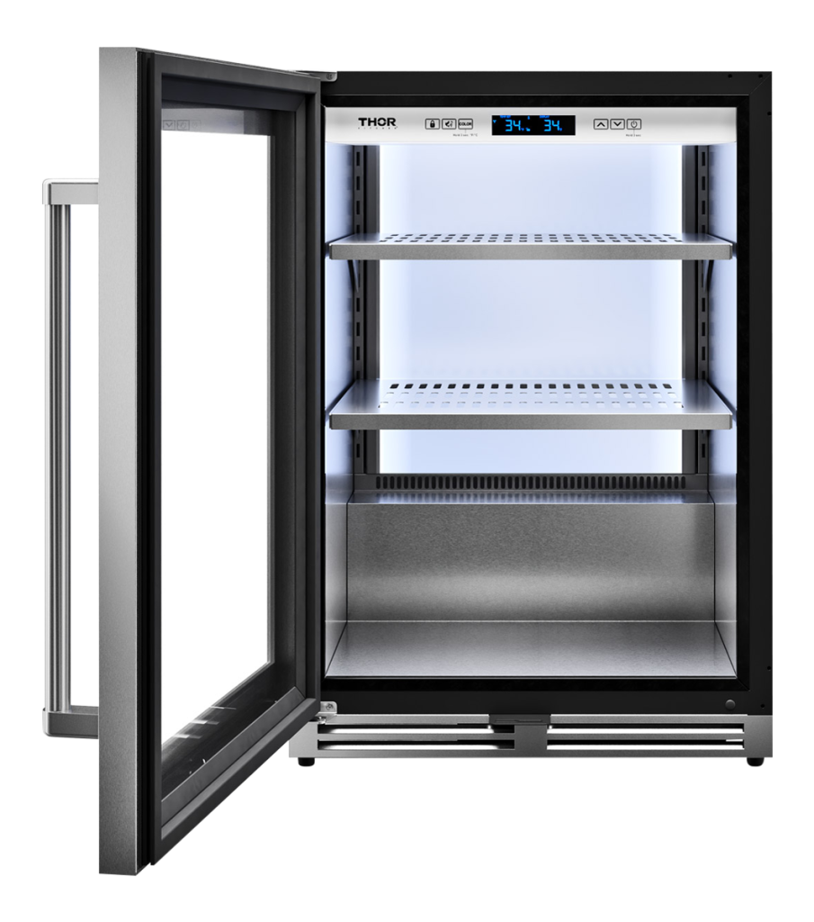 Thor Kitchen 24-Inch Professional Undercounter Beverage Cooler – TBR24U-LH