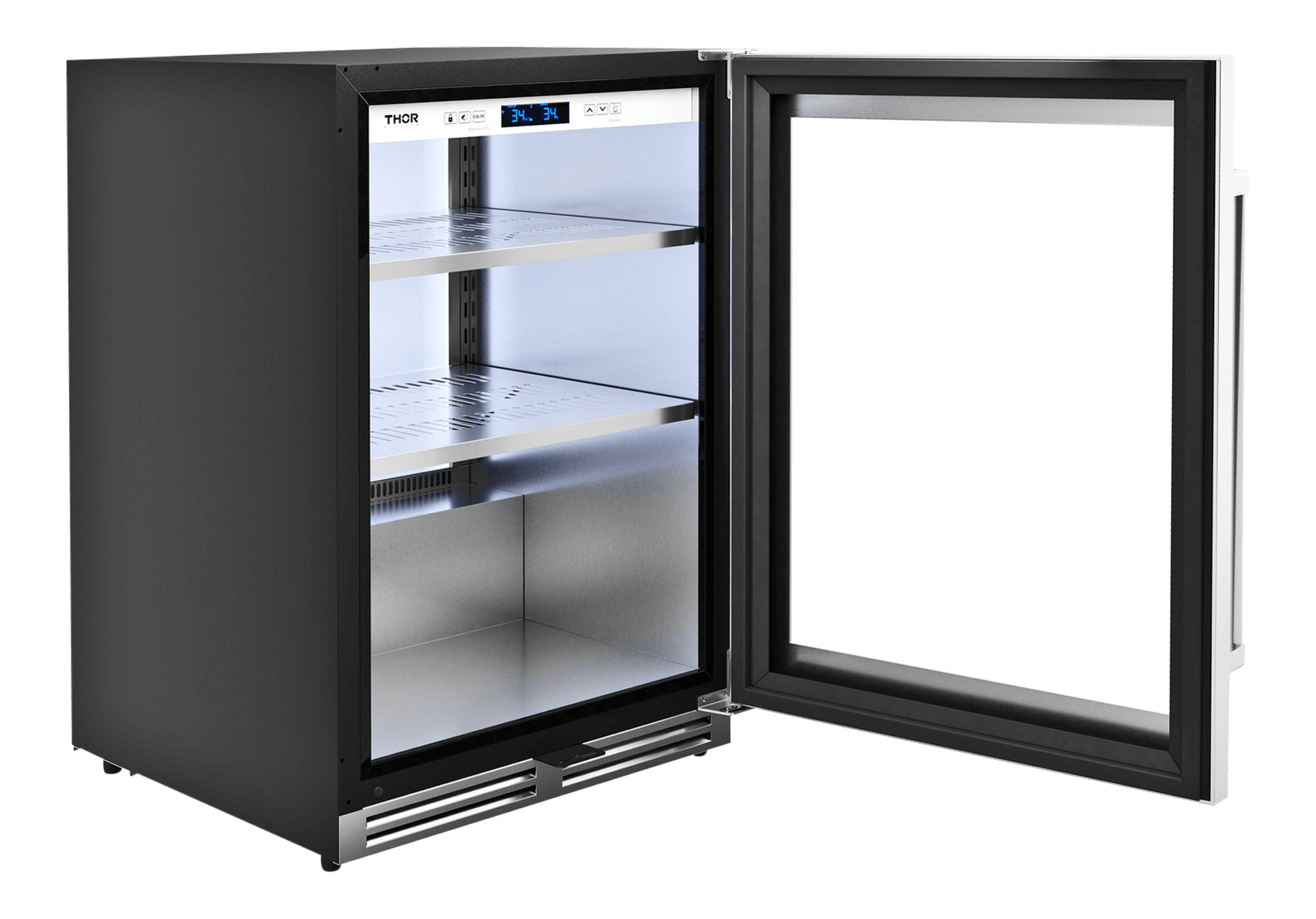 Thor Kitchen 24 Inch Professional Undercounter Beverage Cooler – Model Number TBR24U