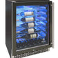 Vinotemp Private Reserve Series 41-Bottle Backlit Panel Commercial 54 Single-Zone Wine Cooler (Left Hinge)