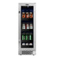 Whynter 12 inch Built-In 60 Can Undercounter Stainless Steel Beverage Refrigerator with Reversible Door, Digital Control and Lock