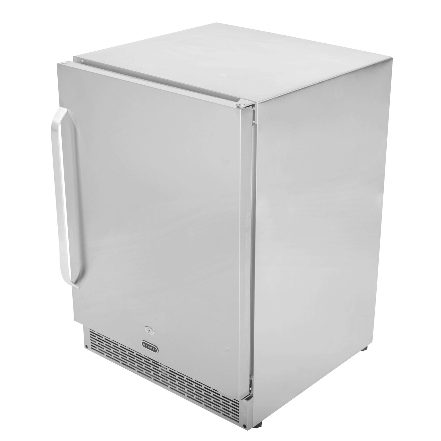 Whynter BOR-53024-SSW/BOR-53024-SSWa Energy Star 24″ Built-in Outdoor 5.3 cu.ft. Beverage Refrigerator Cooler Full Stainless Steel Exterior with Lock and Optional Caster Wheels