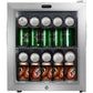 Whynter BR-062WS Beverage Refrigerator With Lock – Stainless Steel 62 Can Capacity