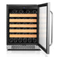 Whynter BWR-541STS/BWR-541STSa 24″ Built-In Stainless Steel 54 Bottle Wine Refrigerator Cooler