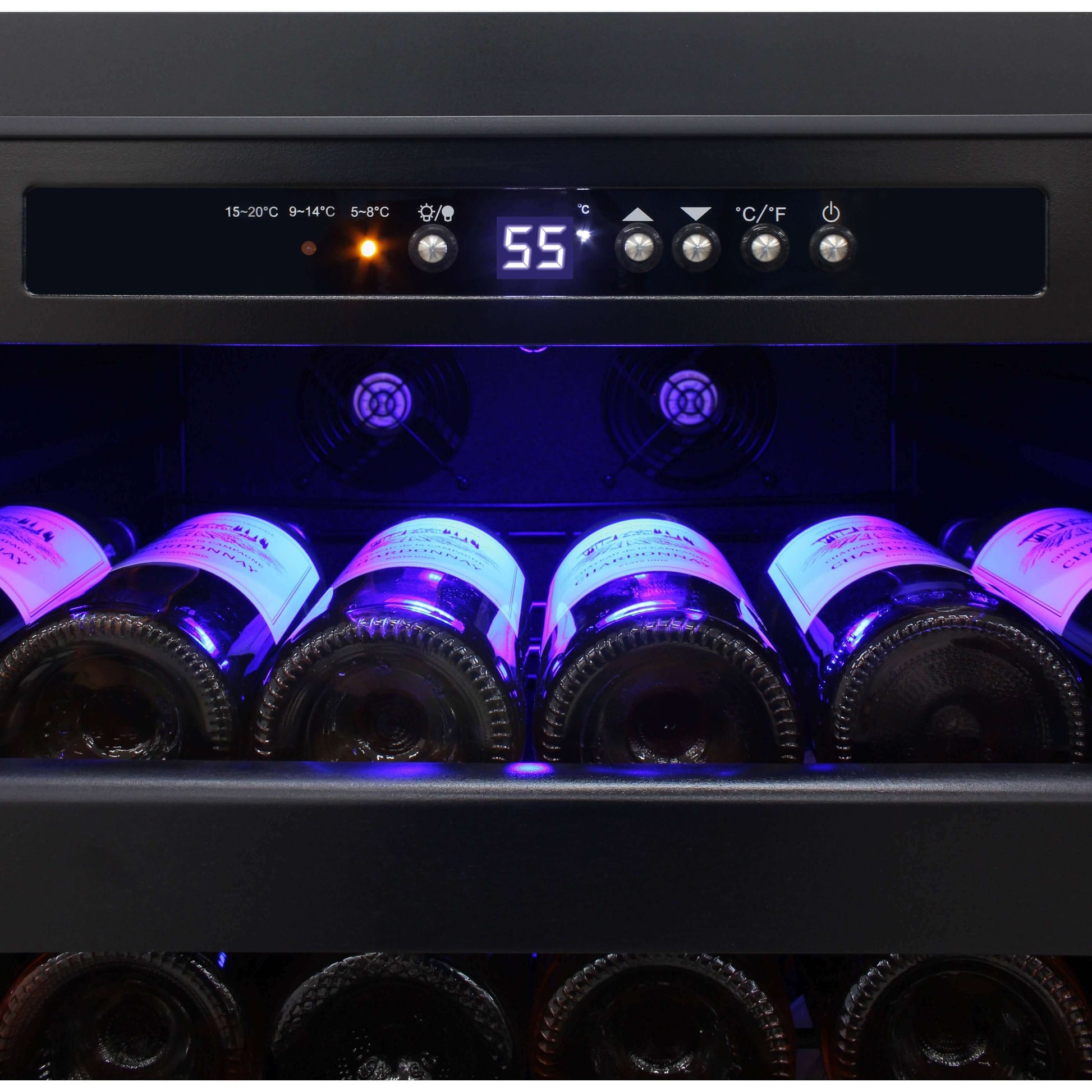 Vinotemp 114-Bottle Freestanding Single-Zone Wine Cooler