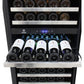 Vinotemp 155 Bottle Dual-Zone Wine Cooler EL-142SDST