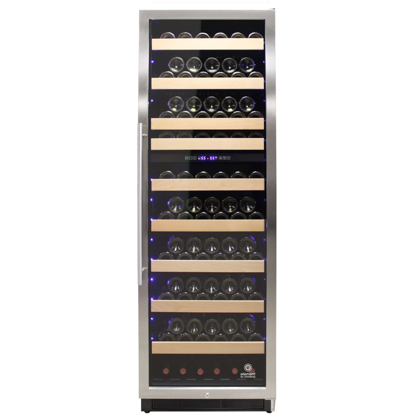 Vinotemp Connoisseur Series 168 Dual Zone Wine Cooler