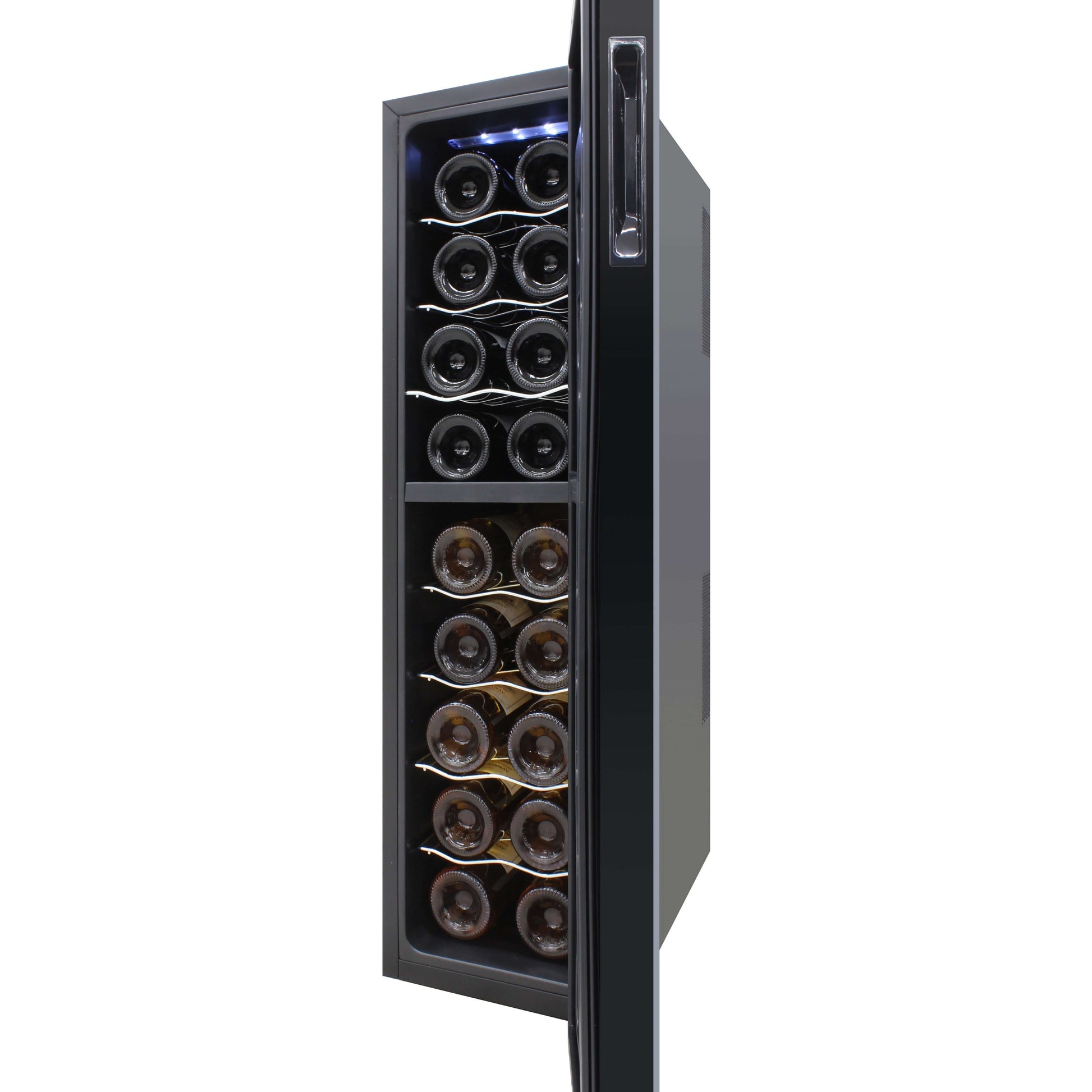 Vinotemp 18-Bottle Dual-Zone Thermoelectric Wine Cooler