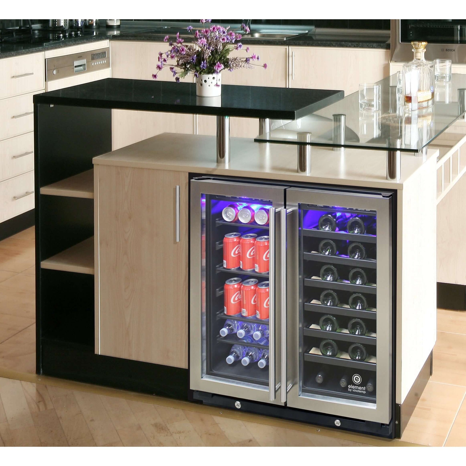 Vinotemp 30-Inch Wine & Beverage Cooler