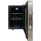 Vinotemp 6-Bottle Touch Screen Single-Zone Thermoelectric Wine Cooler