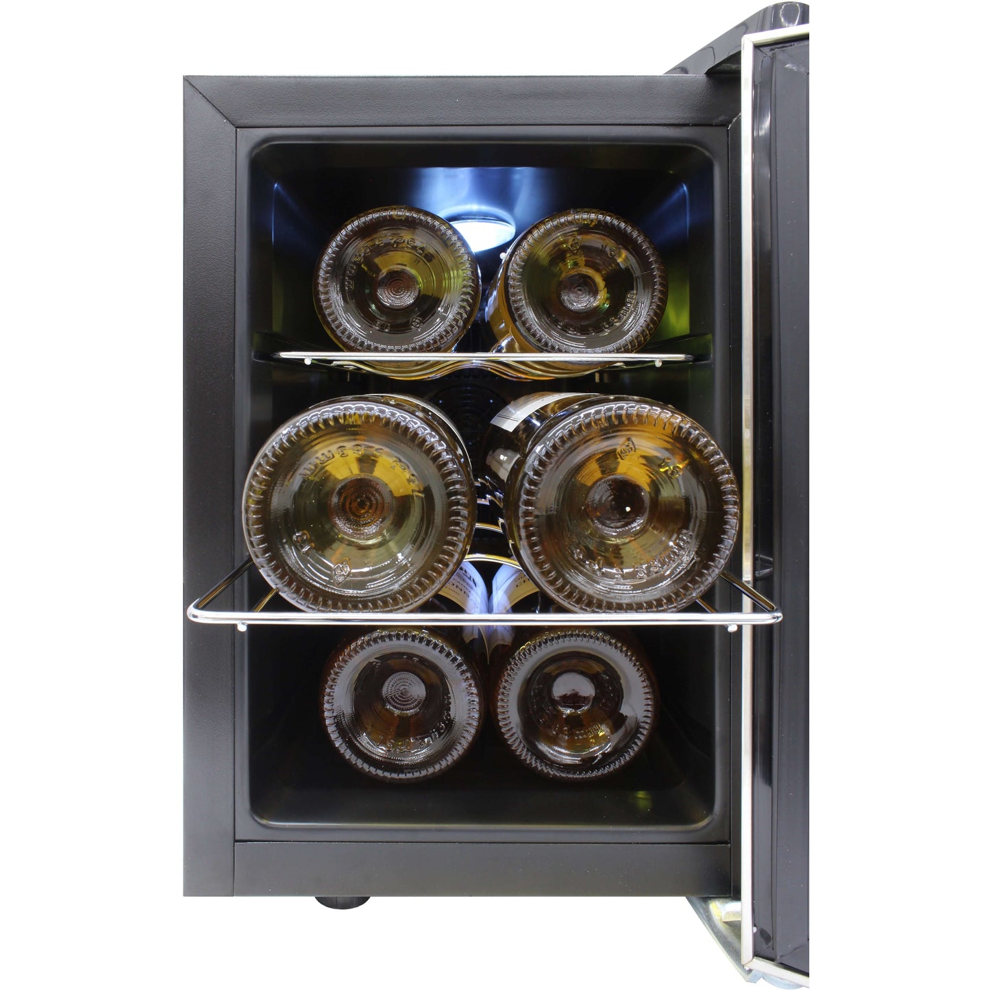 Vinotemp 6-Bottle Touch Screen Single-Zone Thermoelectric Wine Cooler