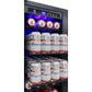 Vinotemp 30" 33 Bottle Black Wine and Beverage Cooler EL-BWC101-01