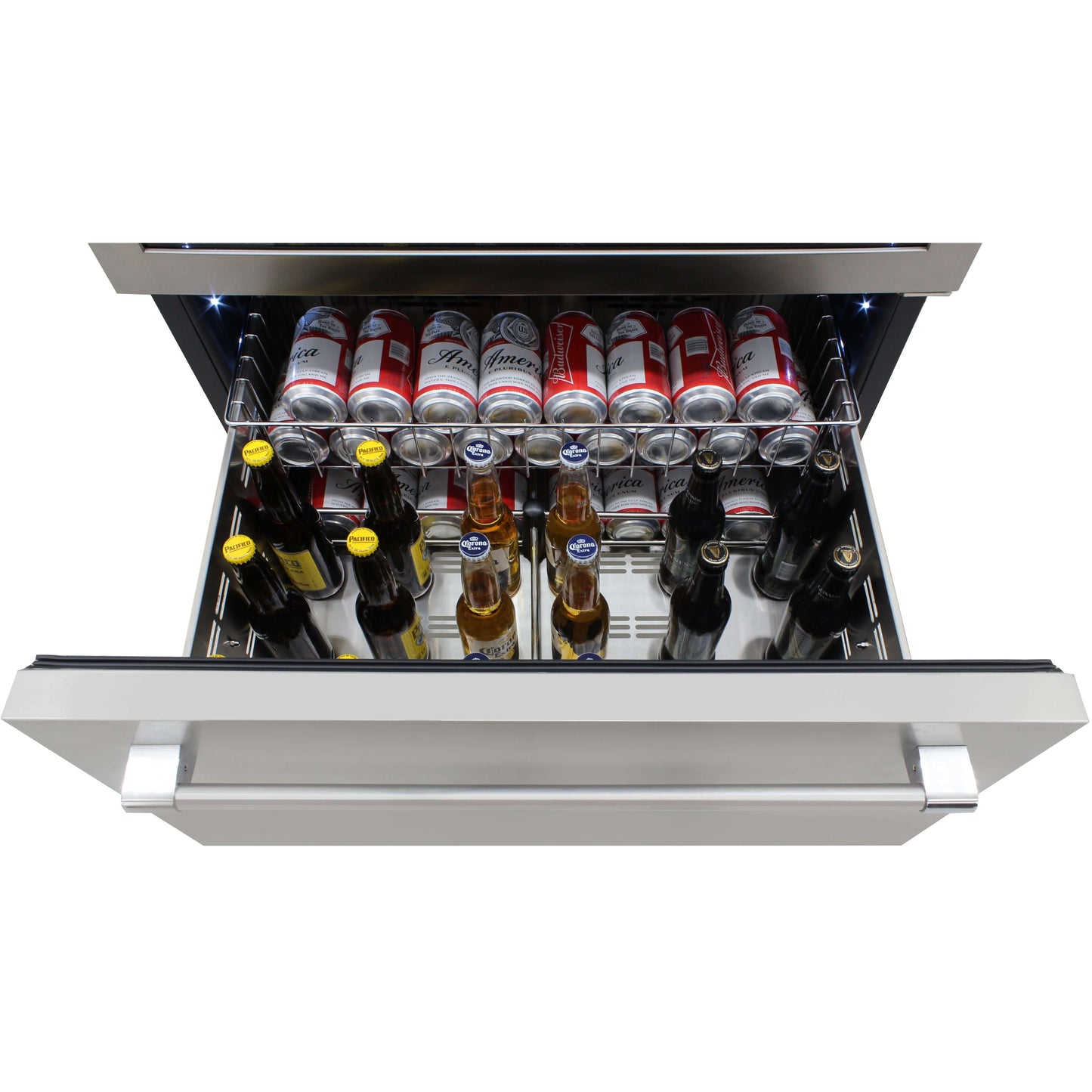 Vinotemp EL-BWC30TB-S Wine Cooler & Drawer