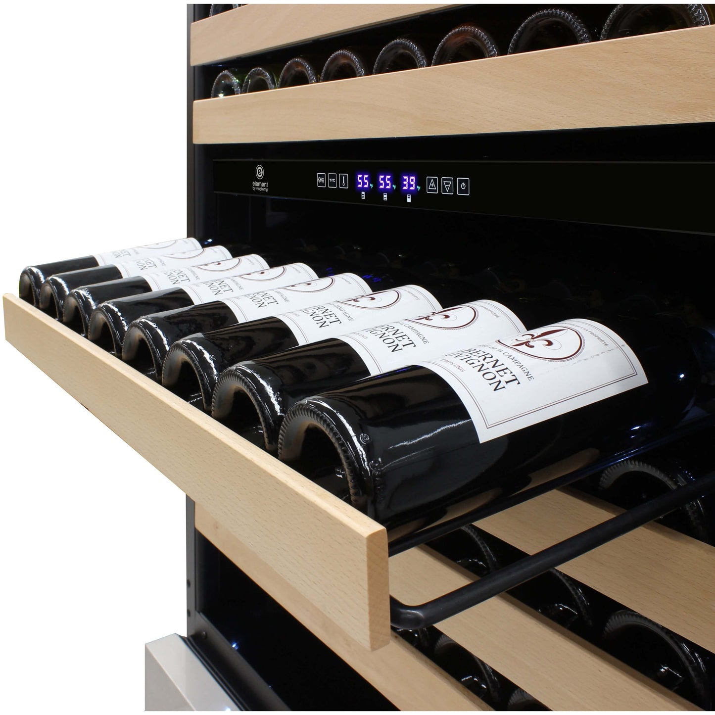 Vinotemp EL-BWC30TB-S Wine Cooler & Drawer