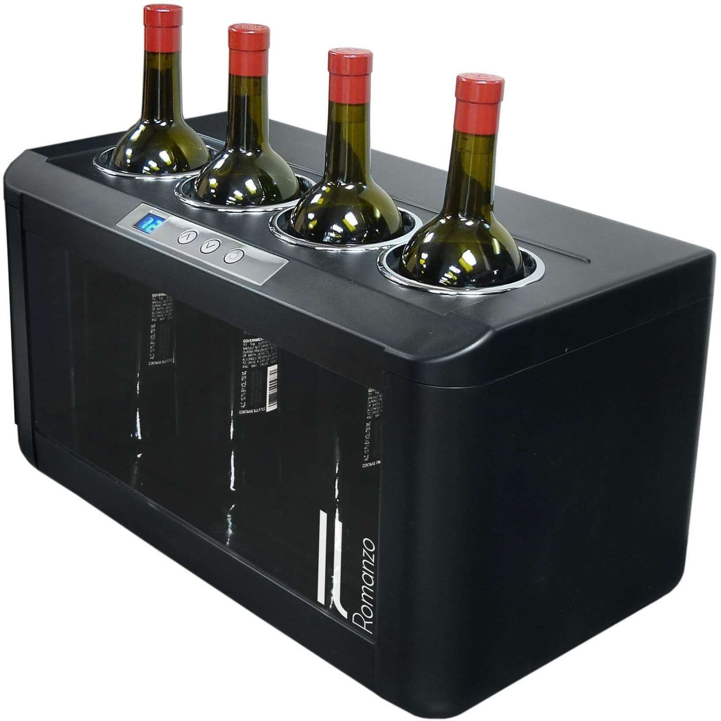 Vinotemp Il Romanzo 4-Bottle Open Wine Cooler