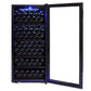 Whynter FWC-1201BB/FWC-1201BBa 124 Bottle Freestanding Wine Refrigerator