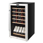 Whynter FWC-341TS 34 Bottle Freestanding Stainless Steel Wine Refrigerator with Display Shelf and Digital Control