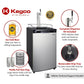 Kegco 20" Wide Single Tap Stainless Steel Kegerator
