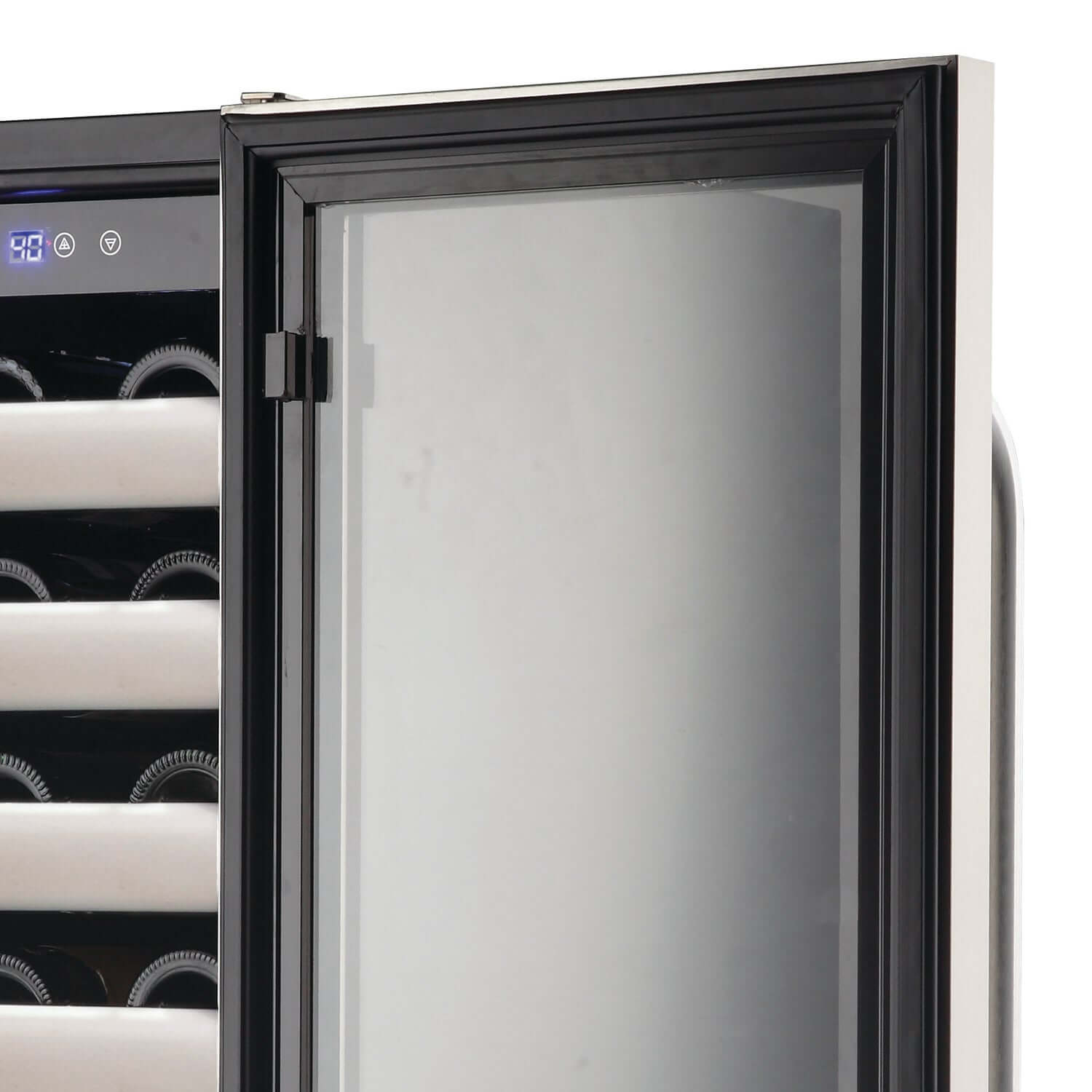 Whynter BWR-331SL Elite 33 Bottle Seamless Stainless Steel Door Single Zone Built-in Wine Refrigerator