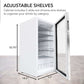 Whynter BR-128WS Beverage Refrigerator With Lock – Stainless Steel 120-Can Capacity