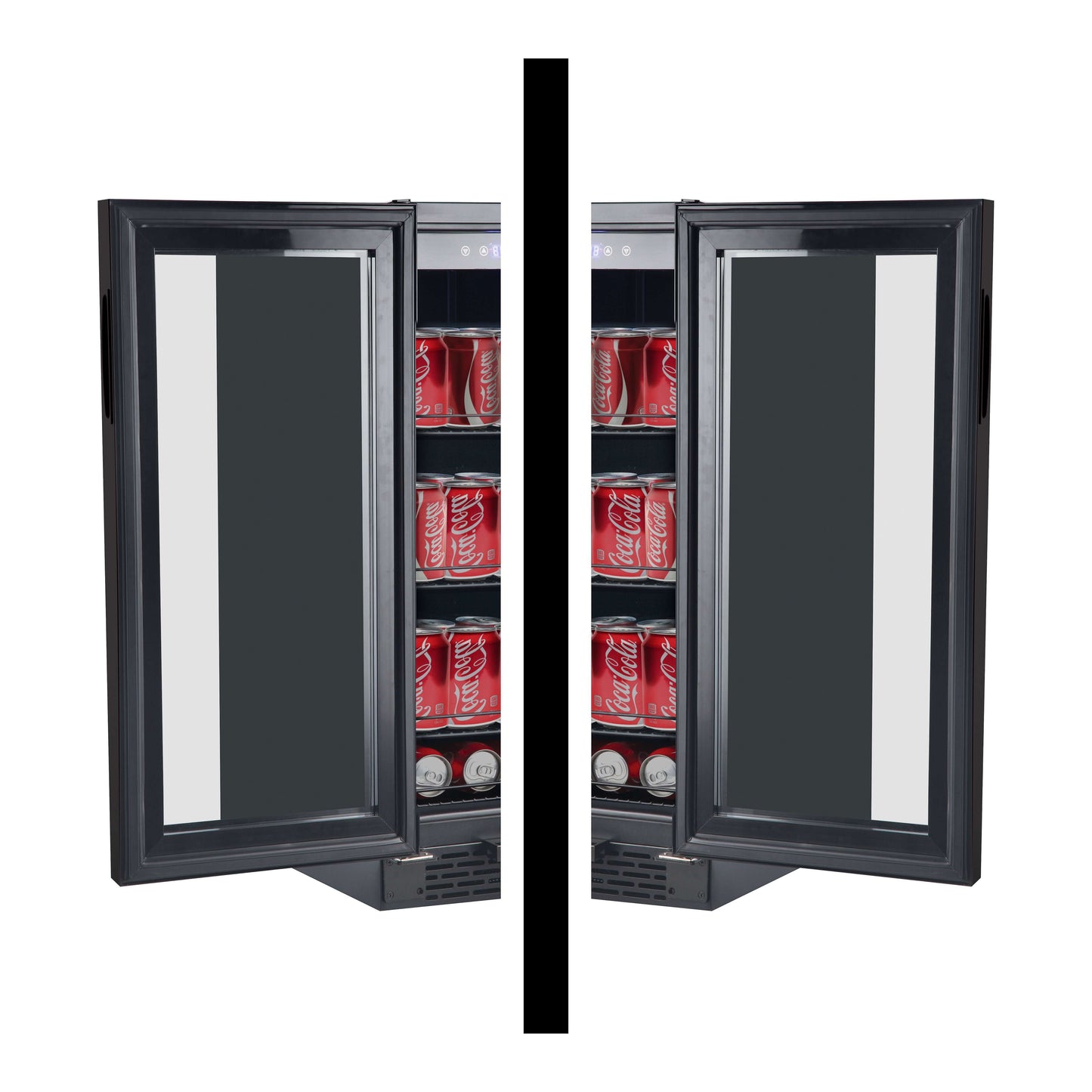 Whynter BBR-801BG Built-in Black Glass 80-can capacity 3.0 cu ft. Beverage Refrigerator