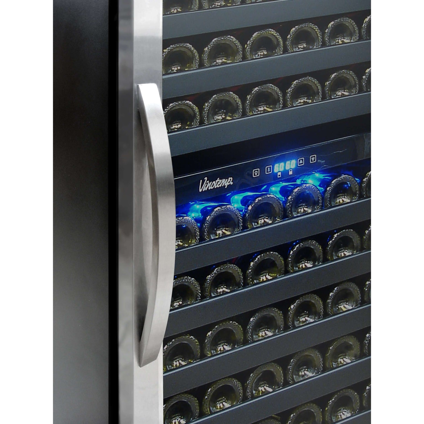 Vinotemp 155-Bottle Dual-Zone Wine Cooler