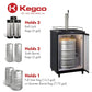 Kegco 24" Wide Single Tap Stainless Steel Commercial/Residential Kegerator