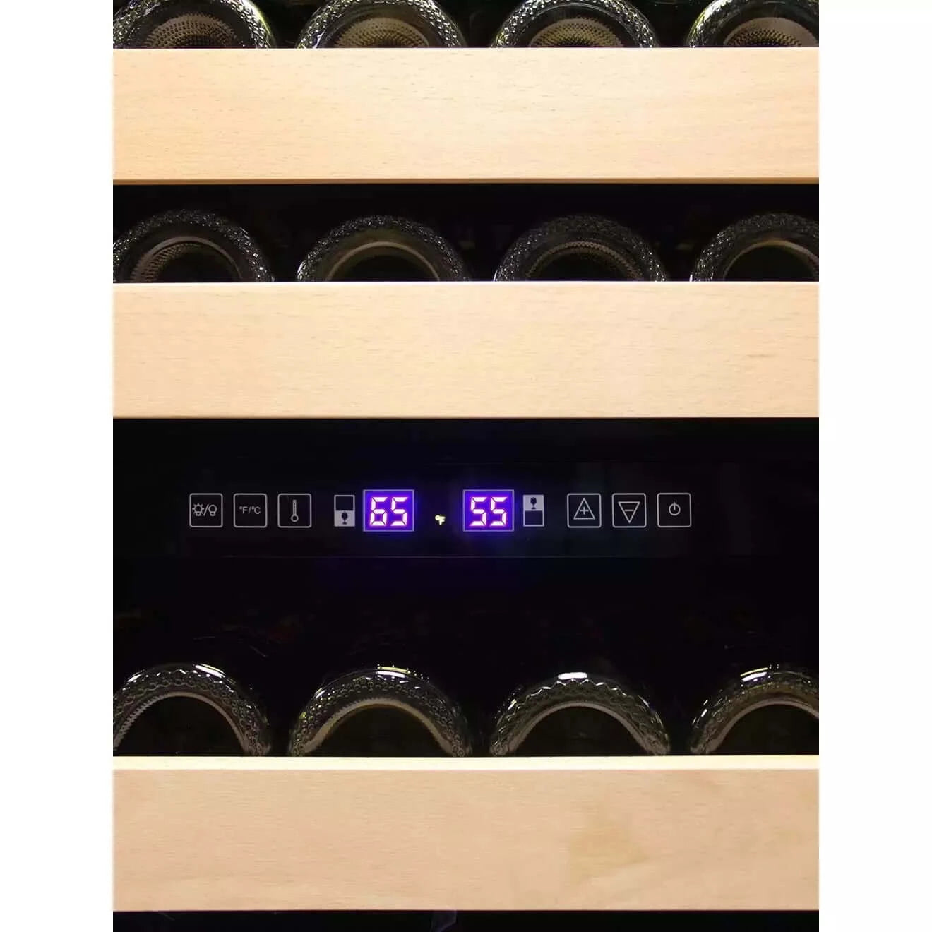 Vinotemp Connoisseur Series 168 Dual Zone Wine Cooler (Left Hinge)