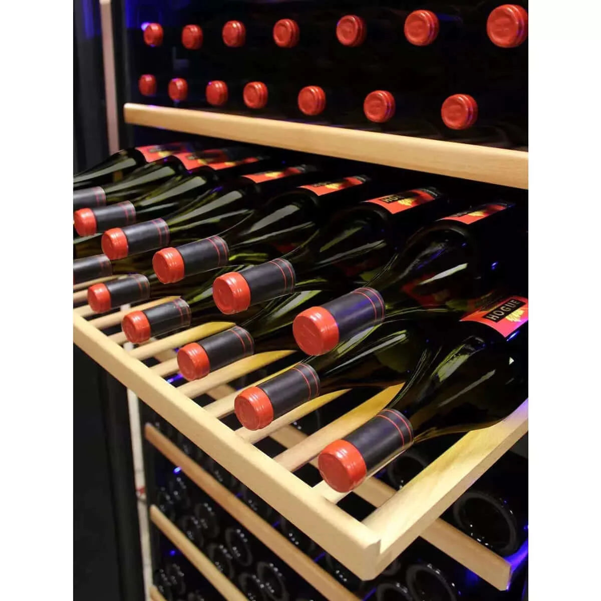 Vinotemp Garage 300-Bottle Dual-Zone Wine Cooler (Left hinge)