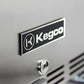 Kegco 24" Wide Dual Tap Stainless Steel Built-In Left Hinge ADA Kegerator with Kit