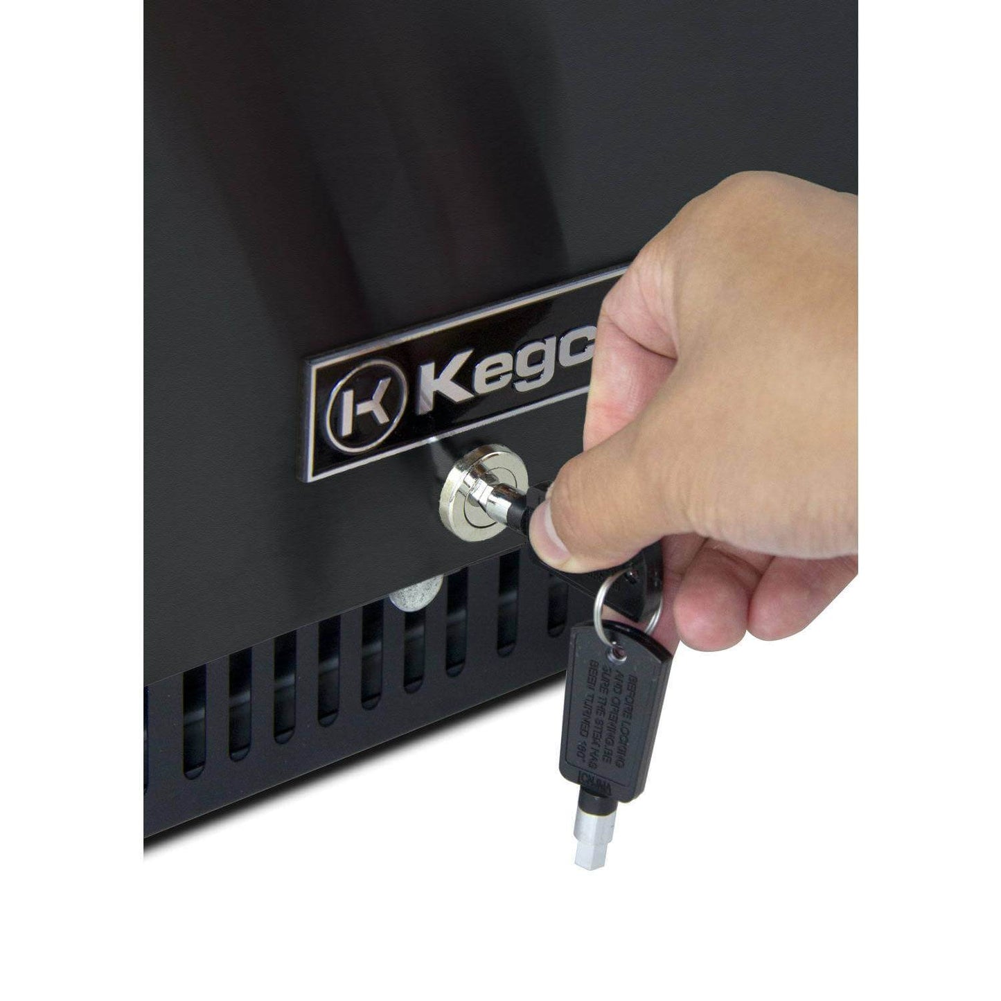 Kegco 15" Wide Single Tap Black Commercial Kegerator