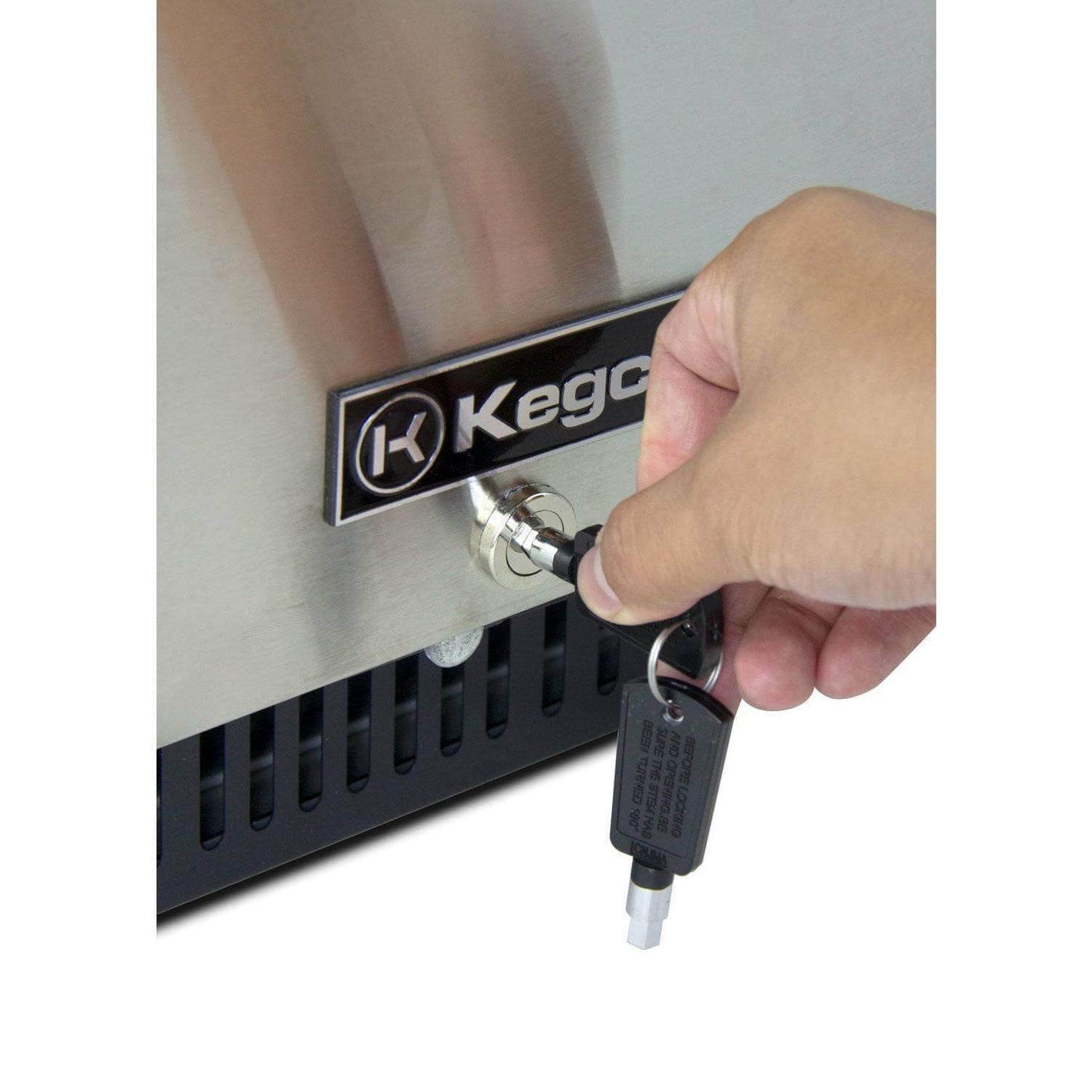 Kegco 15" Wide Homebrew Single Tap Stainless Steel Commercial Kegerator
