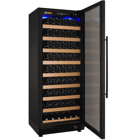 Allavino 24 & Wide Vite II 99 Bottle Single Zone Black Right Hinge Wine Refrigerator